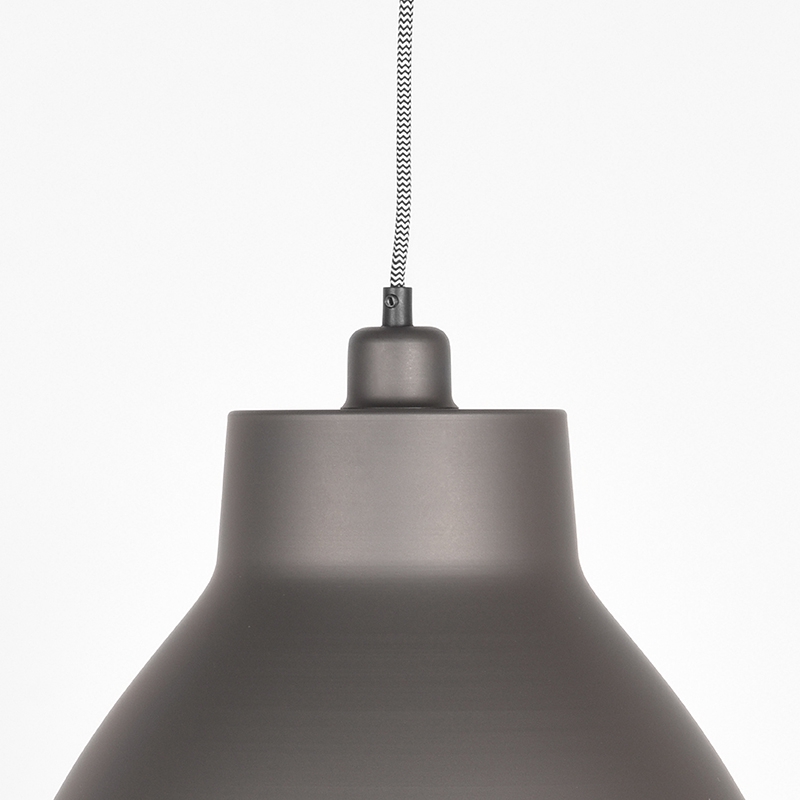 LABEL51 Hanglamp Dome - Metallic Grey - Metaal