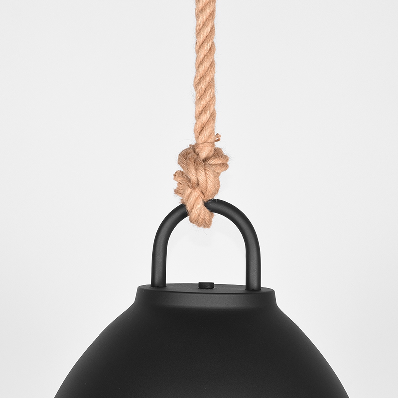 LABEL51 Hanglamp Korf - Zwart - Metaal - M