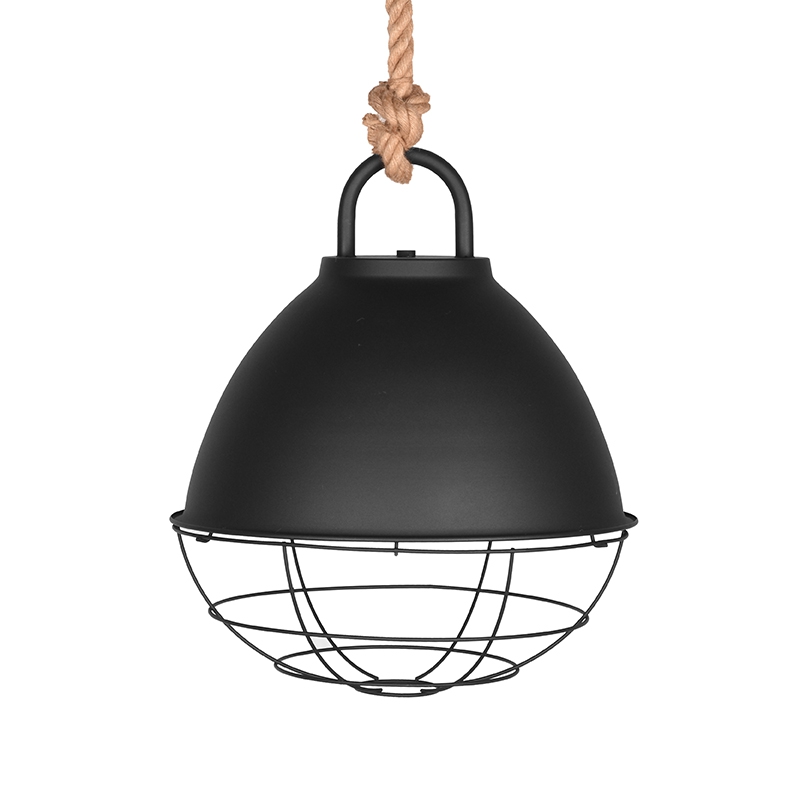 Hanglamp Korf - Zwart - Metaal - Modern - LABEL51