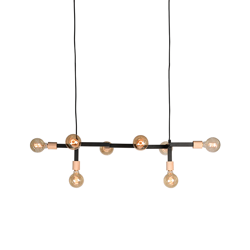Hanglamp Loco - Zwart - Metaal - Modern - LABEL51