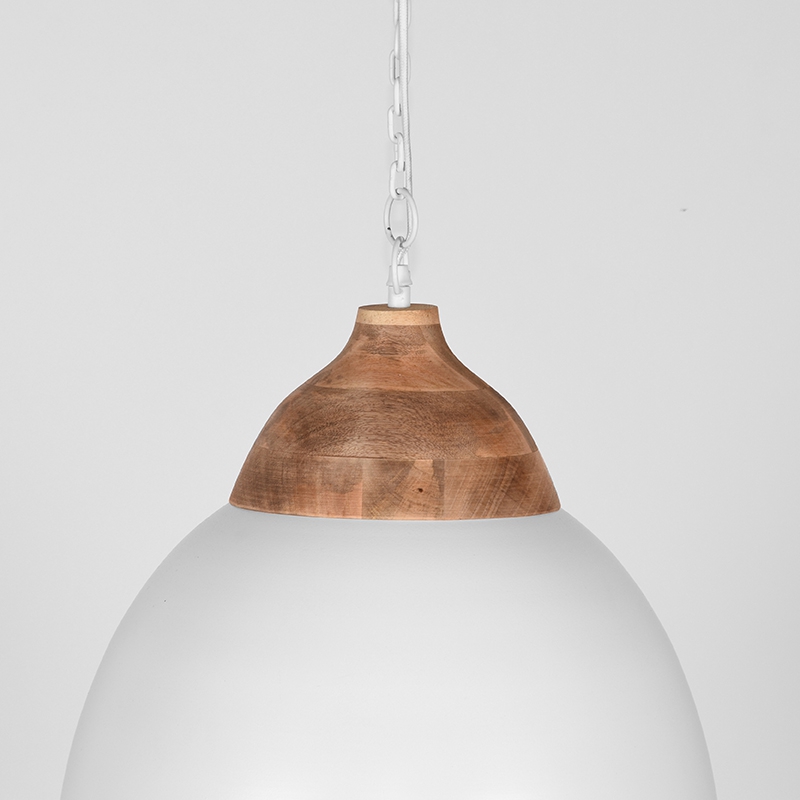 LABEL51 Hanglamp Rootz - Wit - Metaal