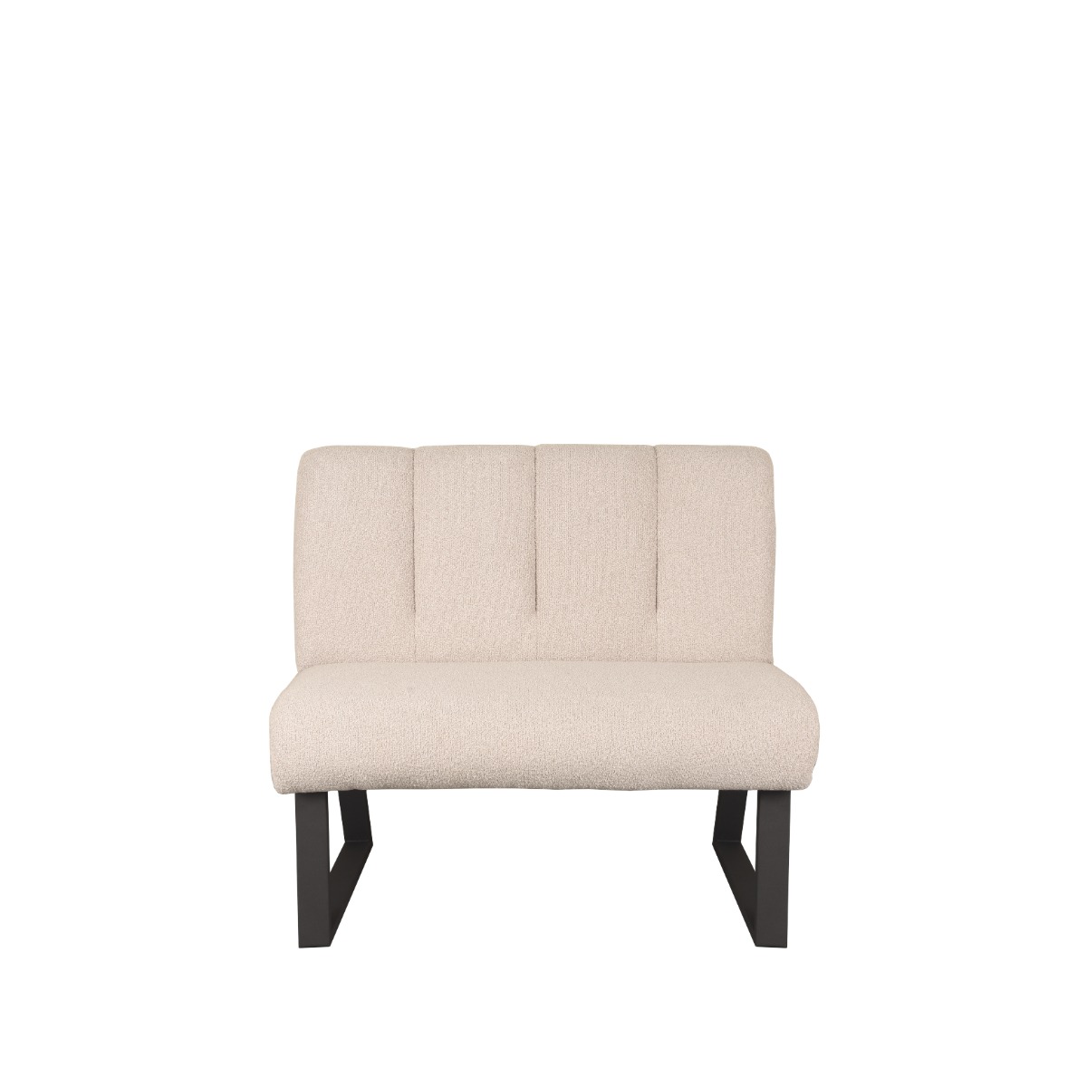 LABEL51 Eetkamerbank Modula - Naturel - Boucle - 2-Zits