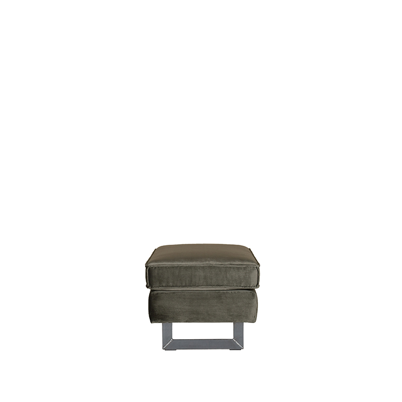 LABEL51 Hockers Arezzo - Army green - Fluweel