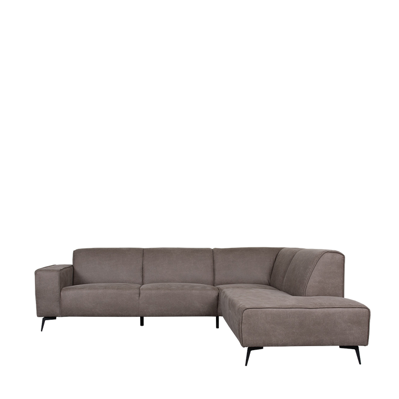 Bank Nero - Taupe - Bruin - Micro Suede - Design - LABEL51