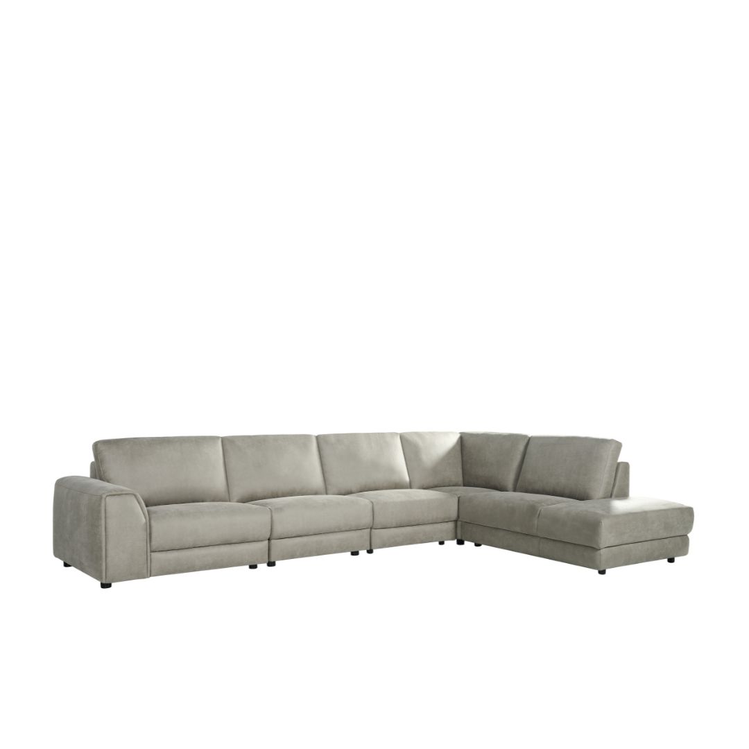Hoekbank Tivoli - Hoekbank - Taupe - Bruin - Micro Suede - Design - LABEL51