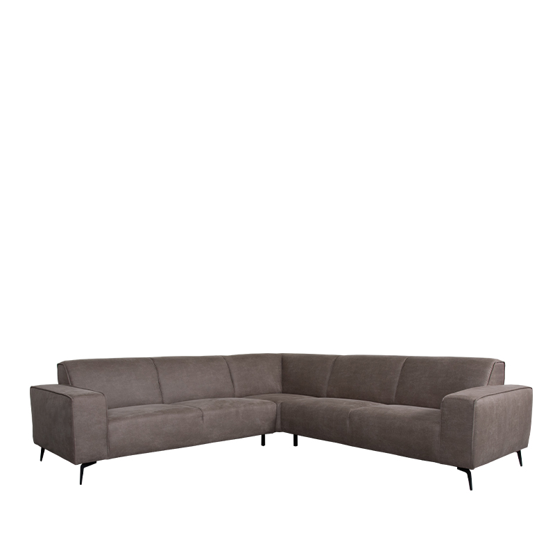 Bank Nero - Taupe - Bruin - Micro Suede - Design - LABEL51