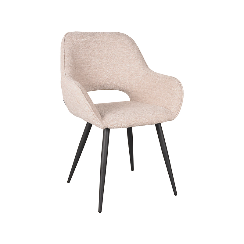 Eetkamerstoel Fer - Naturel - Boucle - LABEL51