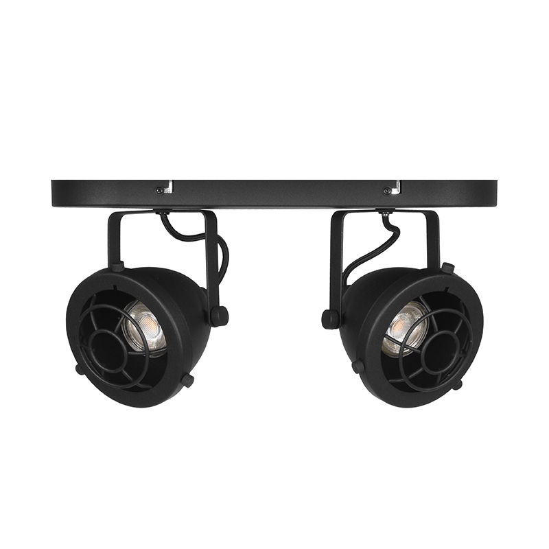 LABEL51 Spot Altena led - Zwart - Metaal - 2 Lichts
