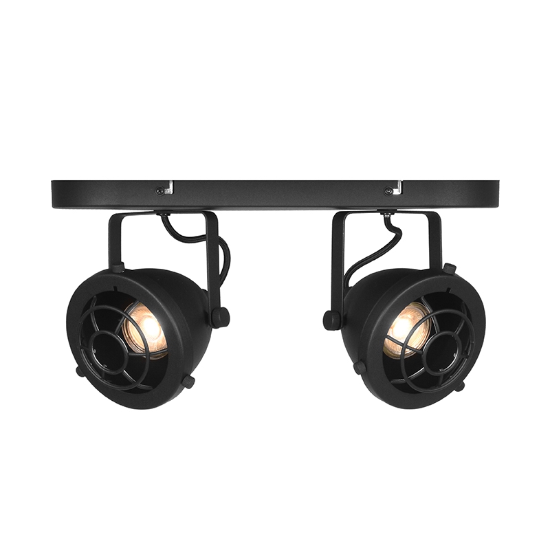 LABEL51 Spot Altena led - Zwart - Metaal - 2 Lichts