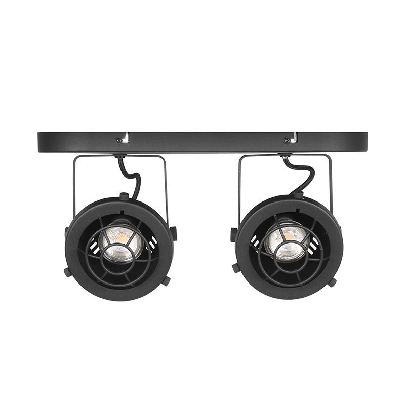 LABEL51 Spot Altena led - Zwart - Metaal - 2 Lichts