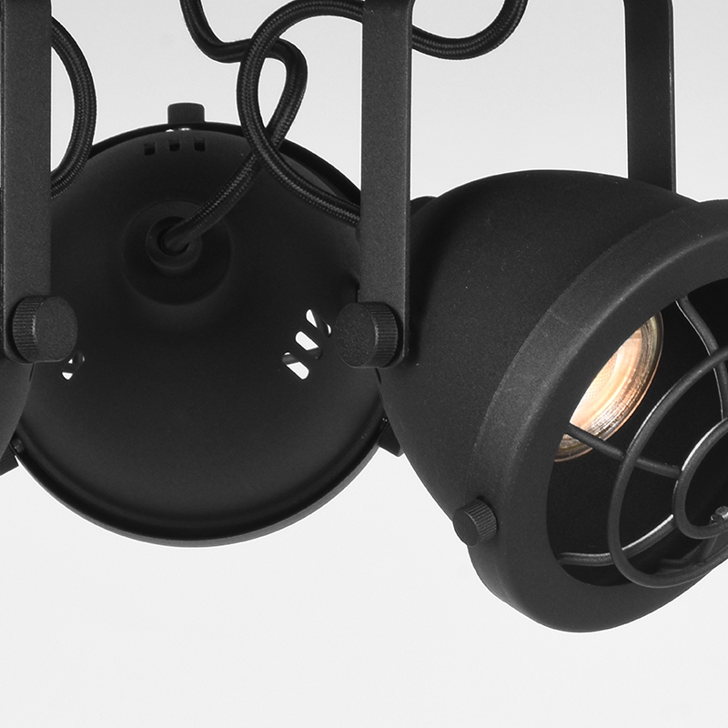 LABEL51 Spot Altena led - Zwart - Metaal - 3 Lichts
