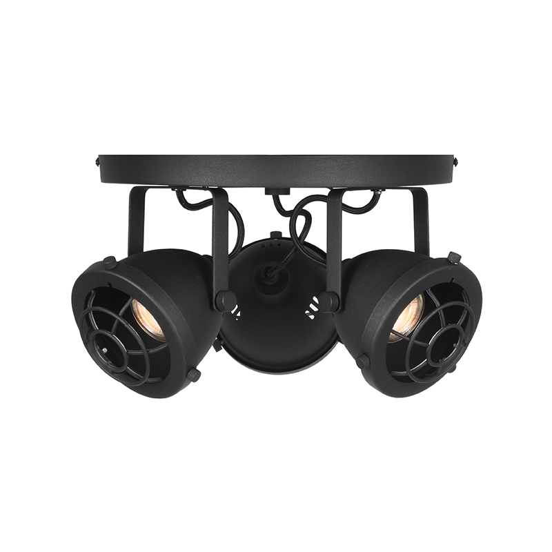 LABEL51 Spot Altena led - Zwart - Metaal - 3 Lichts