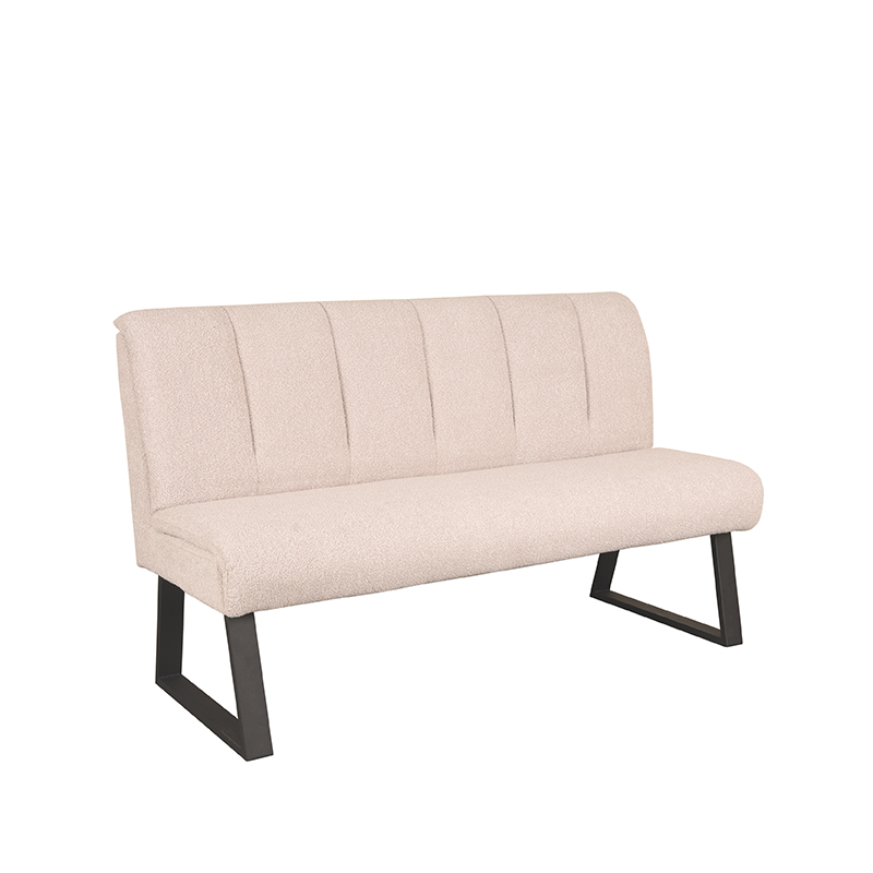 LABEL51 Eetkamerbank Modula - Naturel - Boucle - 3-Zits