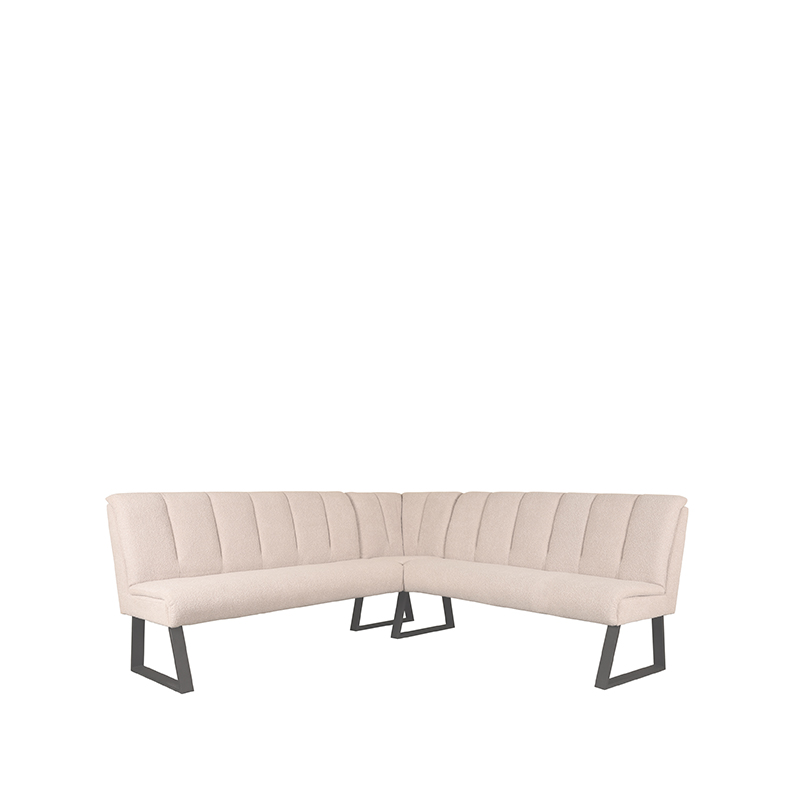 LABEL51 Eetkamerbank Modula - Naturel - Boucle