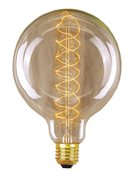 LABEL51 Lichtbron Bol - Koper - Glas - L