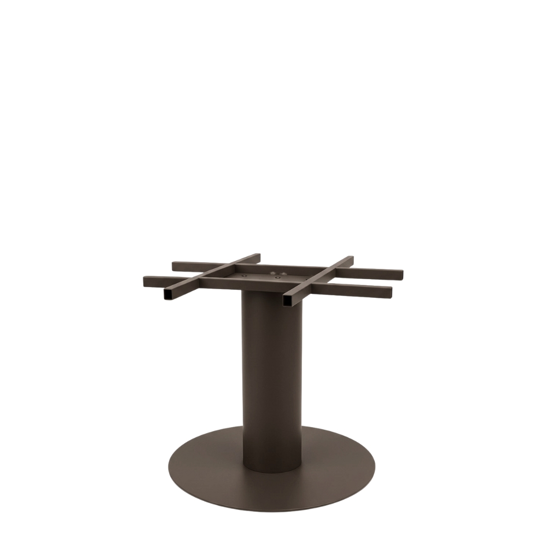 Eetkamertafel I_Tafelpoot Extra Stable - Brons - Bruin - Metaal - LABEL51