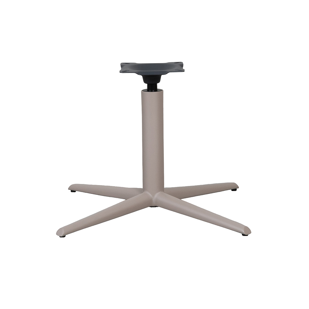 Eetkamerstoel I_Mix and Match - Zonder armleuning - Taupe - Bruin - Metaal - LABEL51