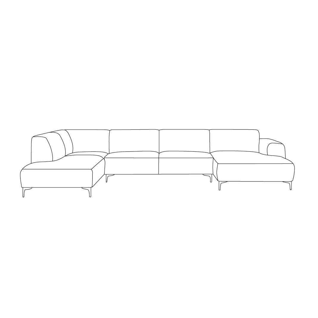 Bank I_Merido - Tresor Natural 27 - Naturel Beige - Geweven - LABEL51