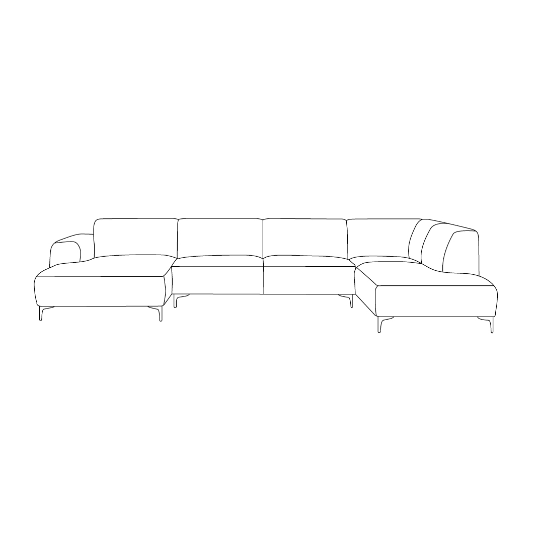 Bank I_Merido - Tresor Natural 27 - Naturel Beige - Geweven - LABEL51