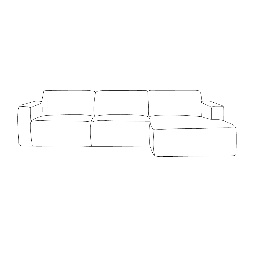 I_Kay - Tresor Retro Taupe 43 - Bruin - Geweven - LABEL51