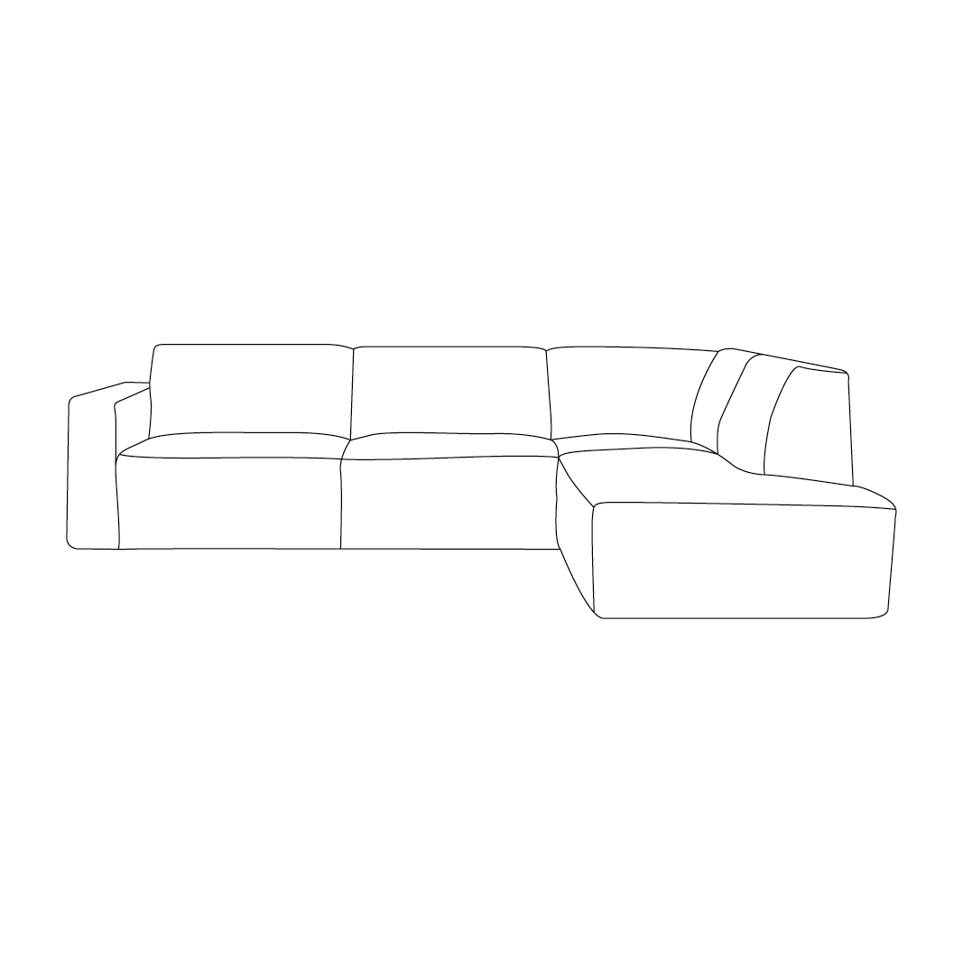 I_Kay - Tresor Retro Taupe 43 - Bruin - Geweven - LABEL51