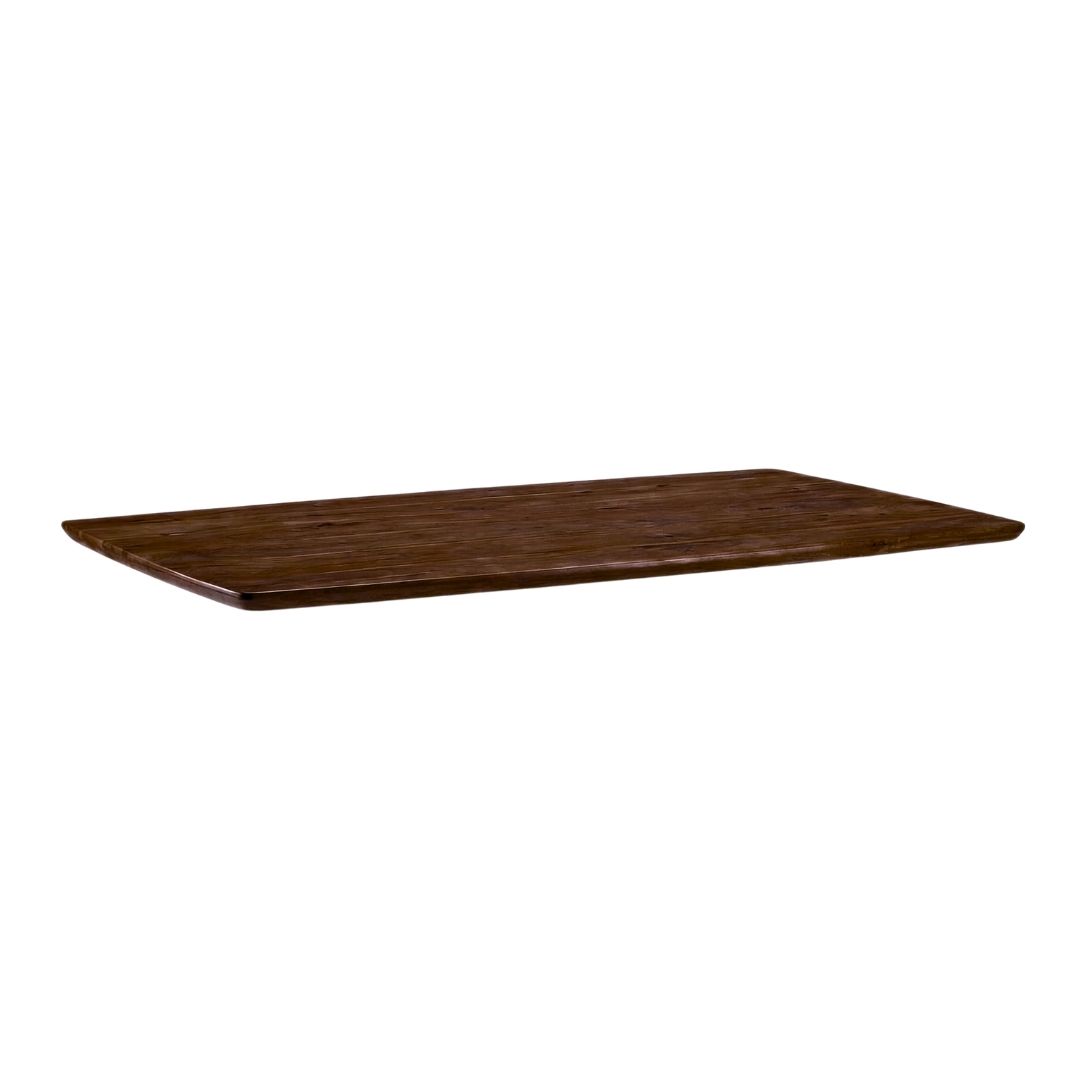 Eetkamertafel I_Tafelblad Rechthoek - Espresso - Bruin - Mangohout - LABEL51