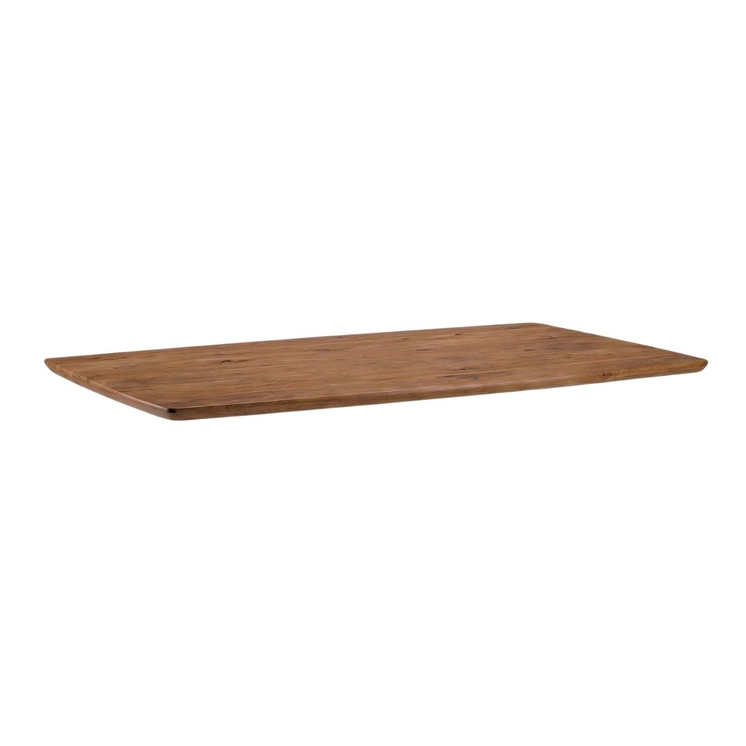 Eetkamertafel I_Tafelblad Rechthoek - Nature Smooth - Bruin - - LABEL51