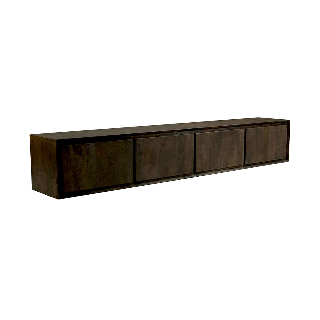 Tv-Meubels I_Nori - Espresso - BRUIN - Mangohout - LABEL51