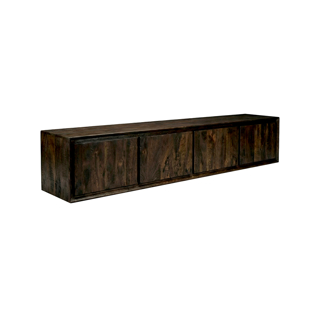 Tv-Meubels I_Nori - Espresso - Bruin - Mangohout - LABEL51