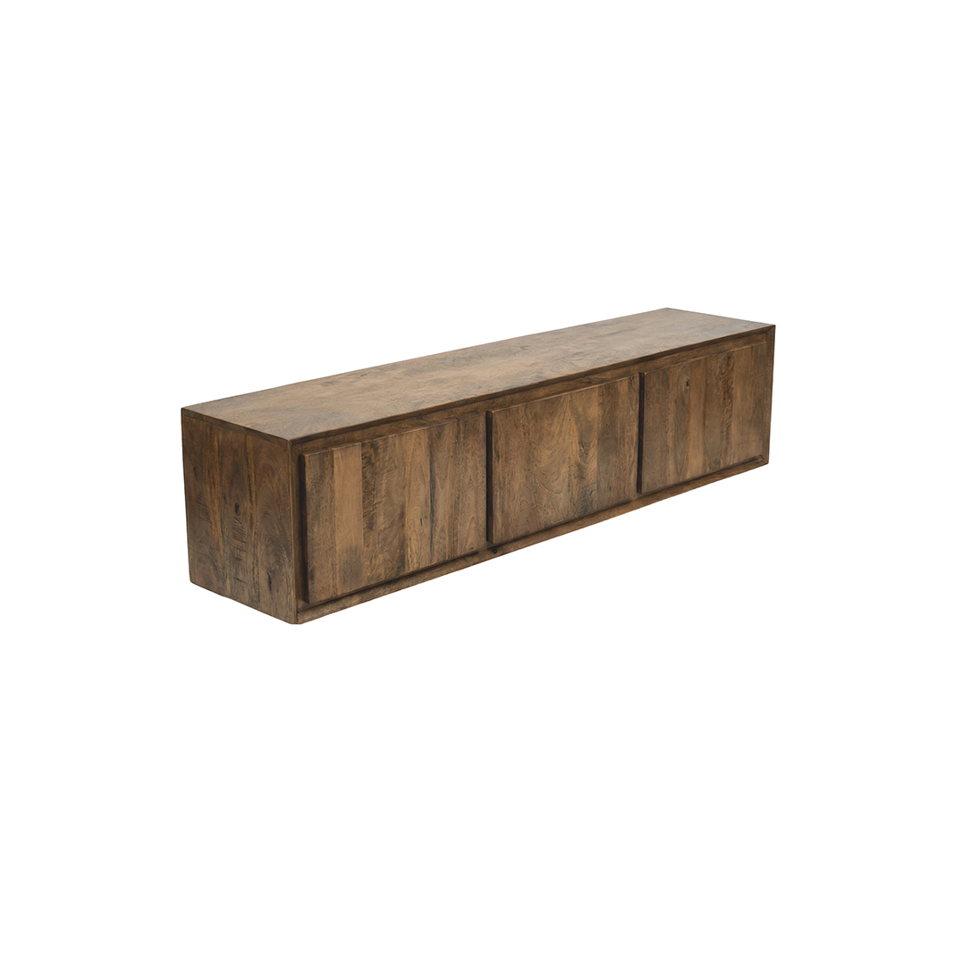 Tv-Meubels I_Nori - Nature Smooth - Bruin - Mangohout - LABEL51