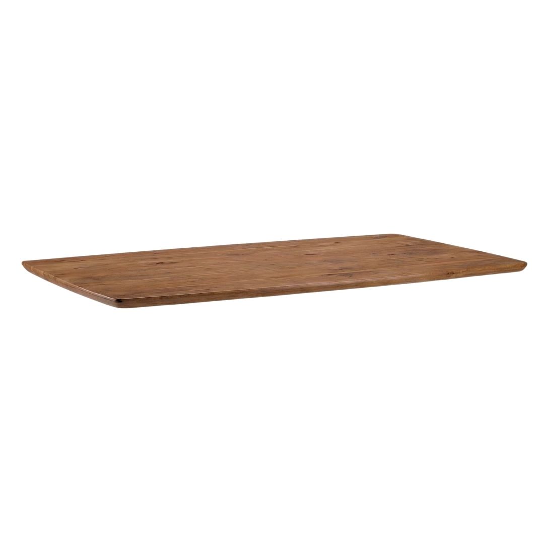 Eetkamertafel I_Tafelblad Rechthoek - Nature Smooth - Bruin - Mangohout - LABEL51