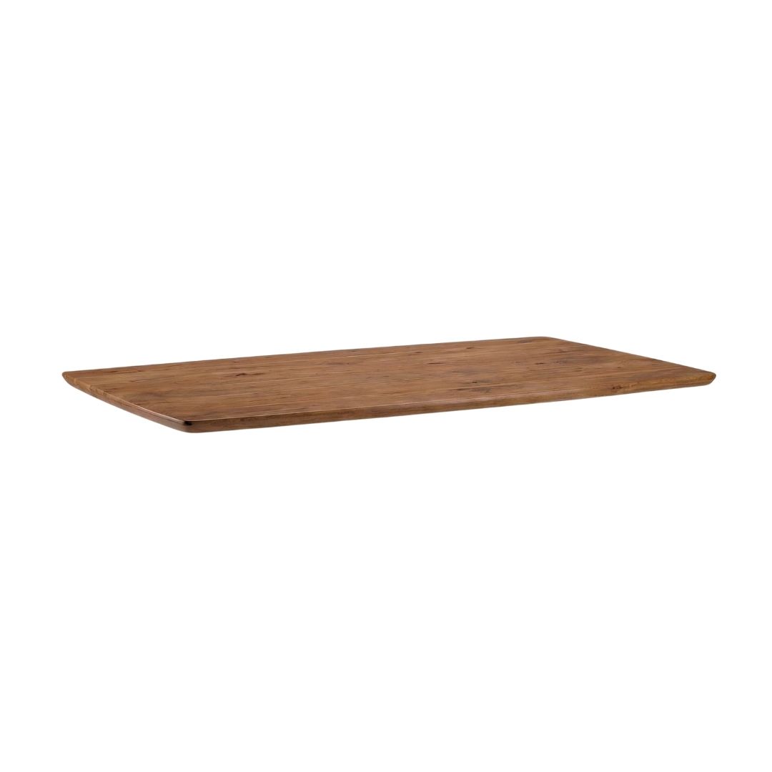 Eetkamertafel I_Tafelblad Rechthoek - Nature Smooth - Bruin - Mangohout - LABEL51