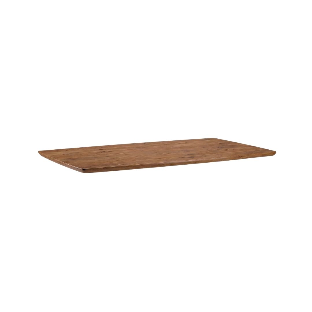 Eetkamertafel I_Tafelblad Rechthoek - Nature Smooth - Bruin - Mangohout - LABEL51