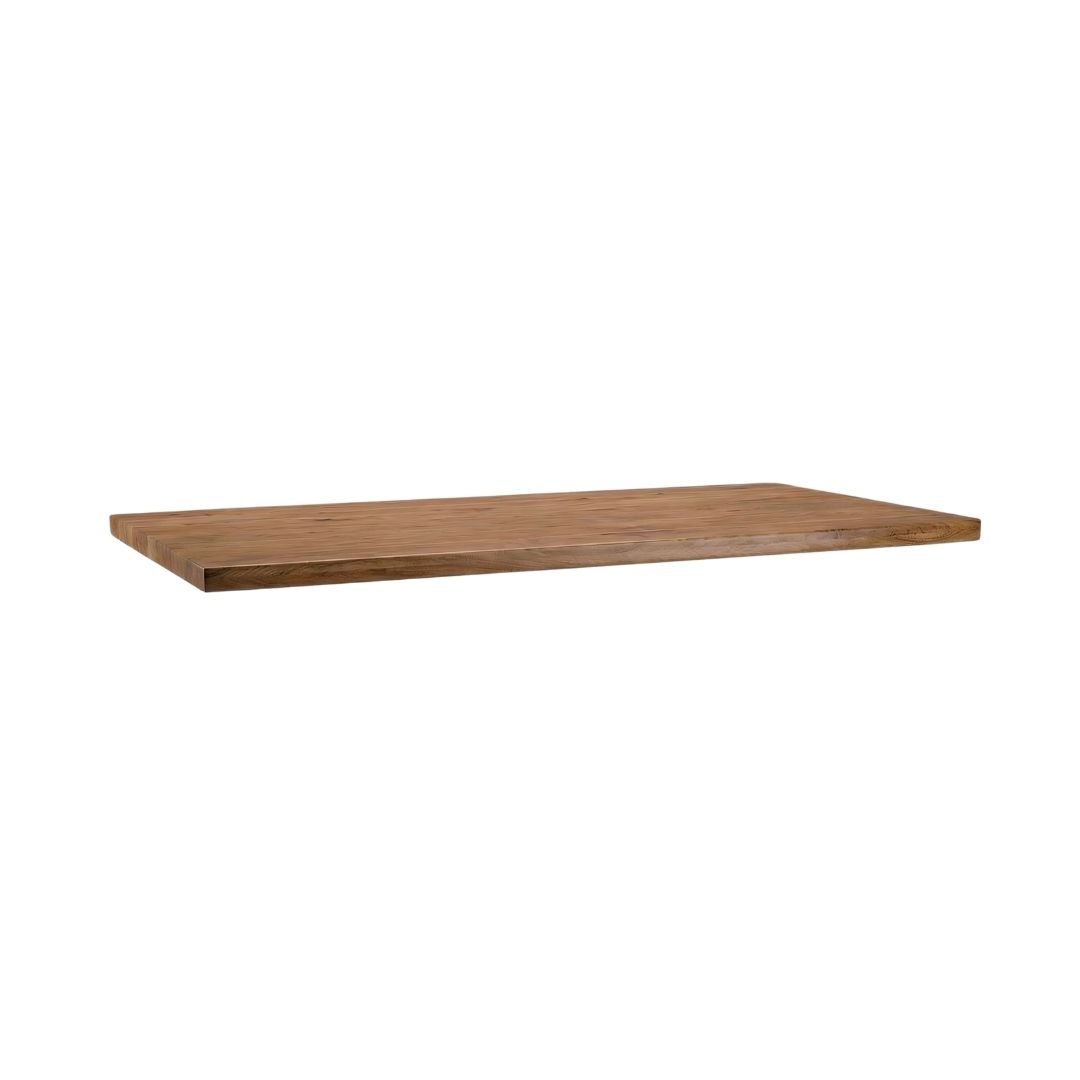 Eetkamertafel I_Tafelblad Rechthoek - Nature Smooth - Bruin - Mangohout - LABEL51