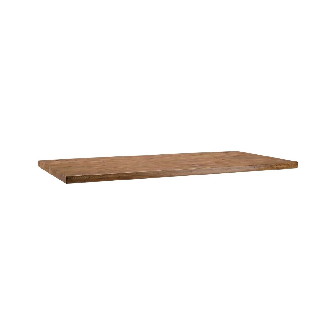 Eetkamertafel I_Tafelblad Rechthoek - Nature Smooth - Bruin - Mangohout - LABEL51