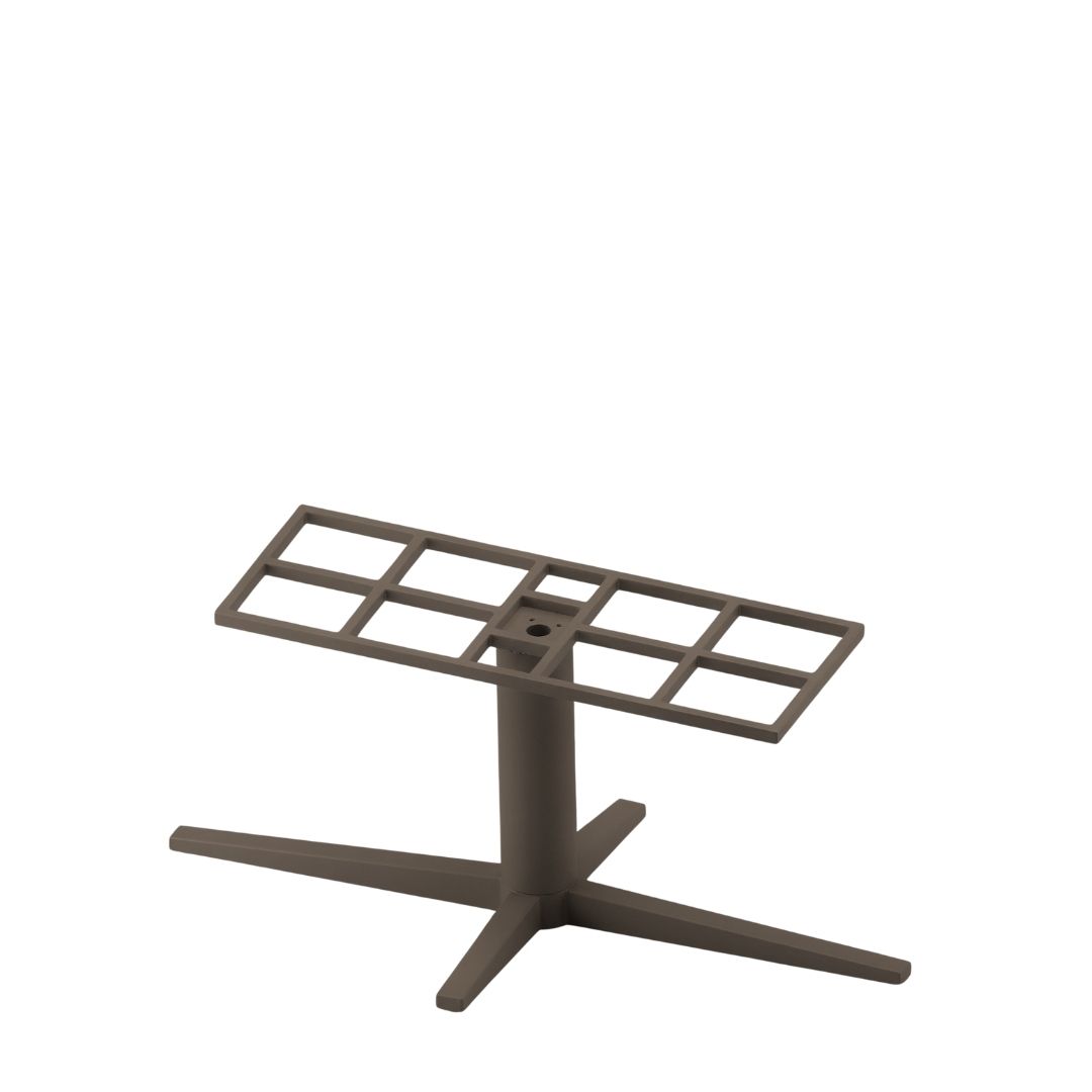 Eetkamertafel I_Kolom - Brons - Bruin - - LABEL51