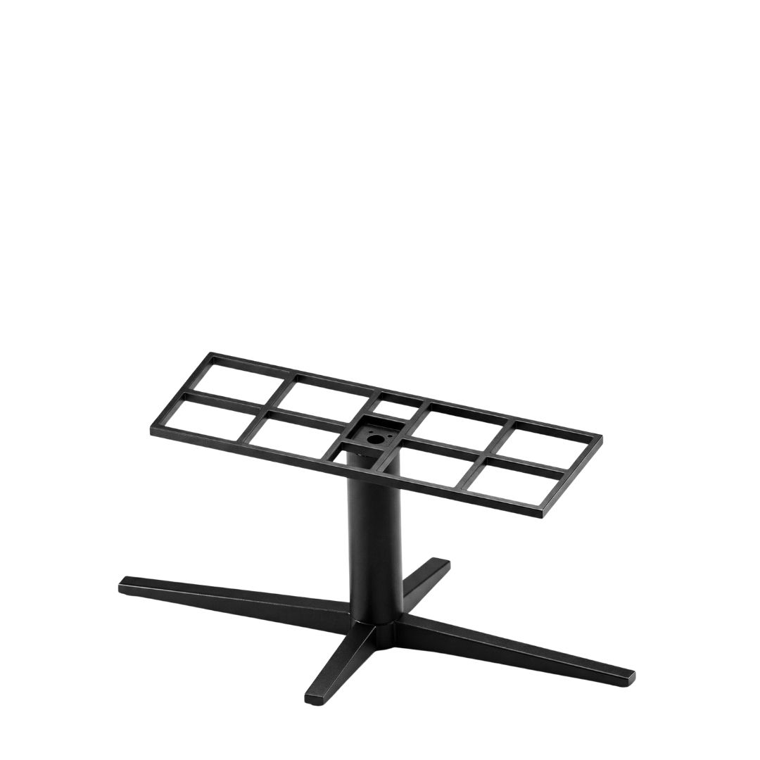 Eetkamertafel I_Kolom - Zwart - Metaal - LABEL51