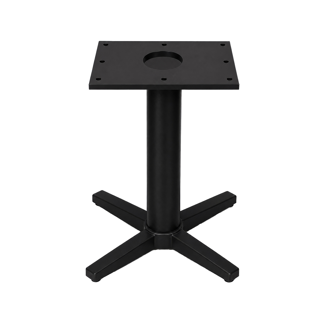 Eetkamertafel I_Kolom - Zwart - Metaal - LABEL51