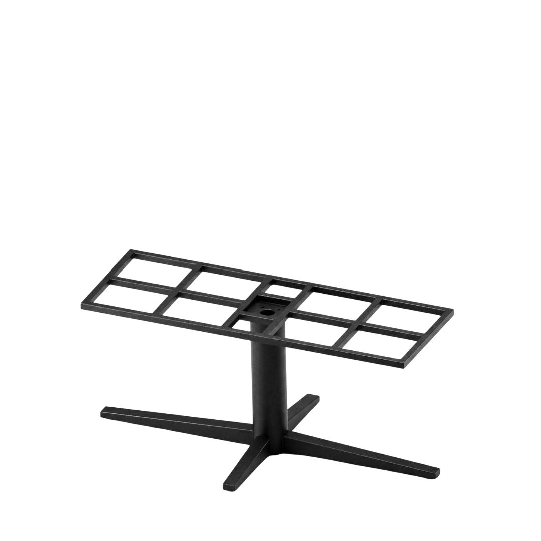 Eetkamertafel I_Kolom - Zwart - Metaal - LABEL51