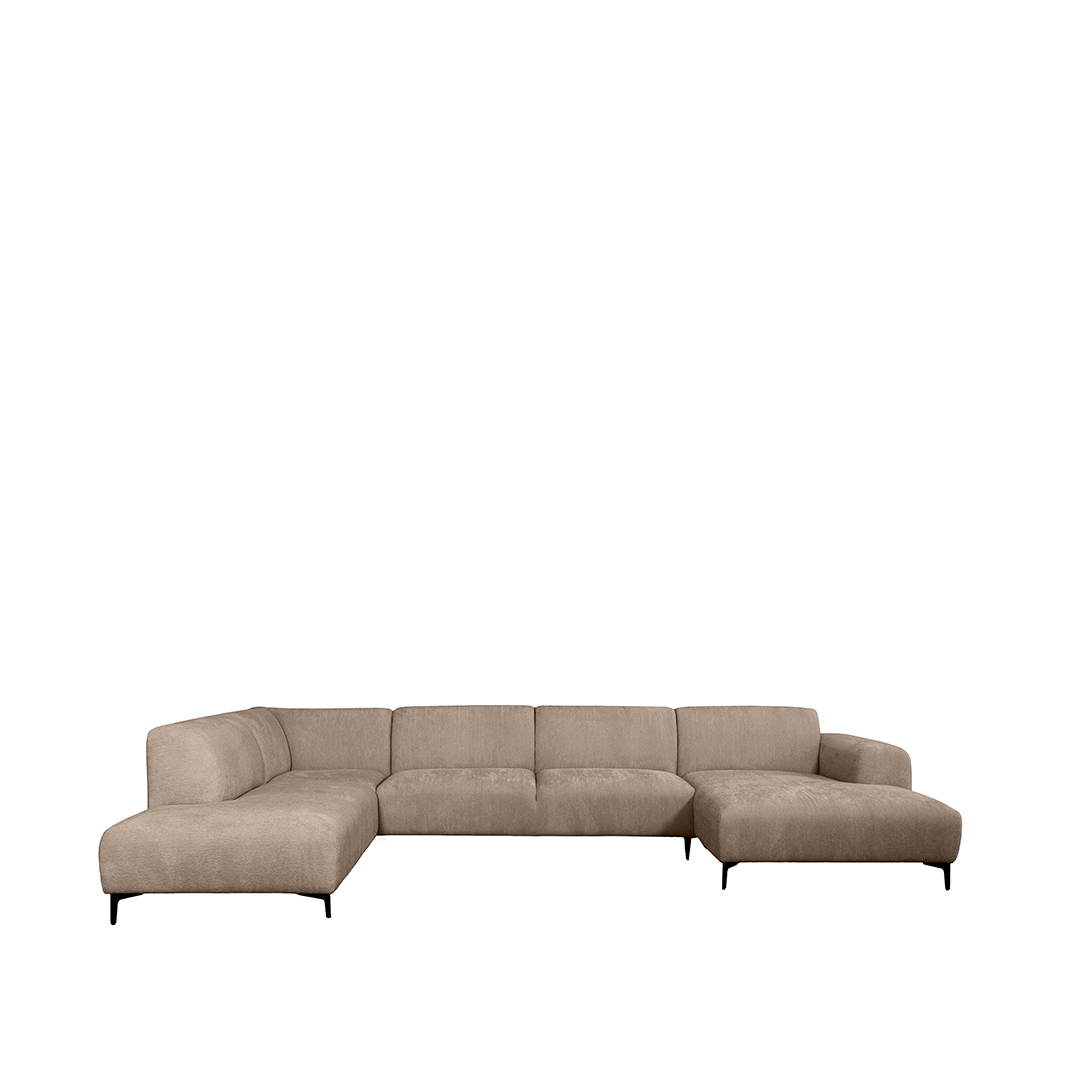 I_Merido - Taupe Raven | Zwart Metaal - Bruin - Velvet - LABEL51