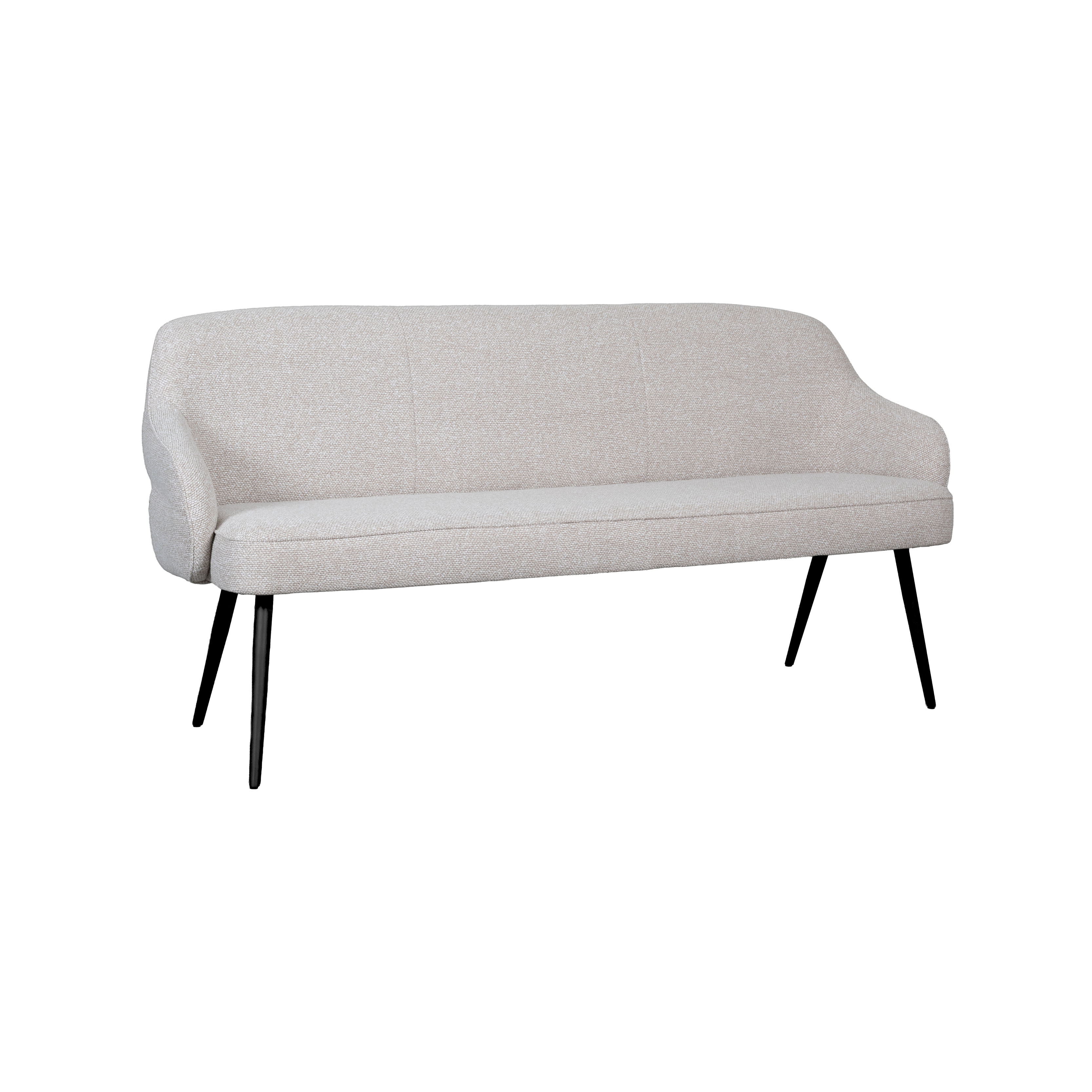 Eetkamerbanken I_Bern - Naturel Beige - Boucle - LABEL51