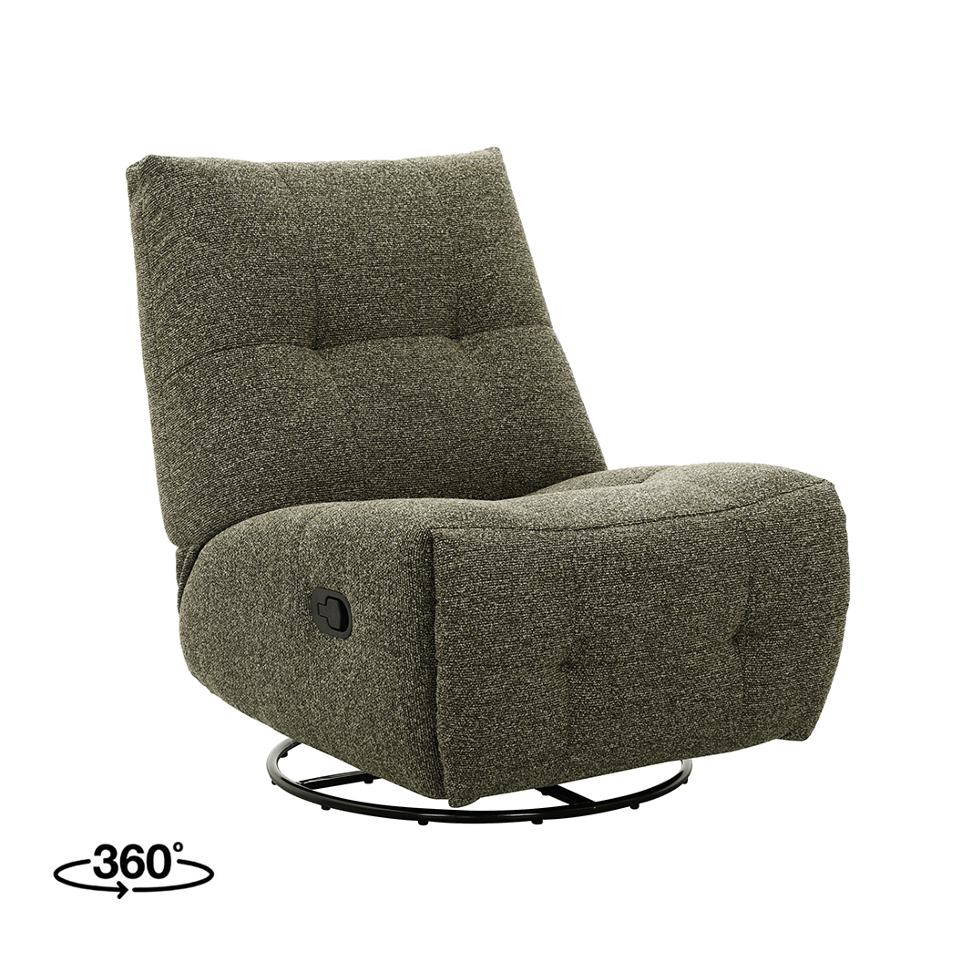 I_Reset Spot - Relaxfauteuil - Forest - Groen - Majestic Weave - LABEL51