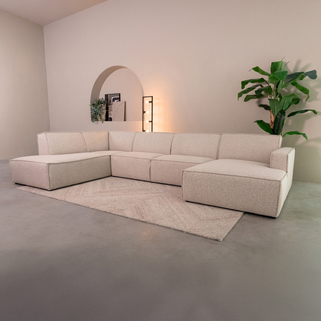 Bank I_Kay - Naturel Beige - Boucle - LABEL51