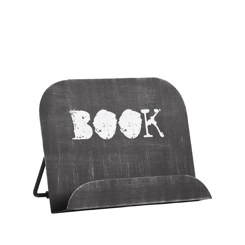 Accessoire I_Kookboekstandaard - Zwart - - Industrieel - LABEL51