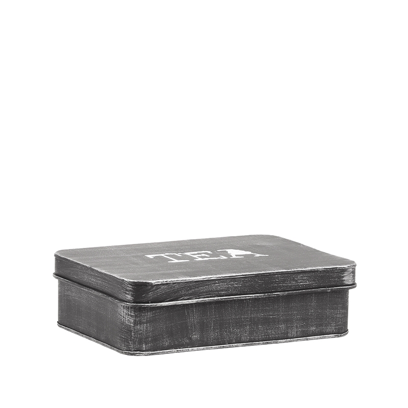 Accessoire I_Theedoos - Zwart - - Industrieel - LABEL51