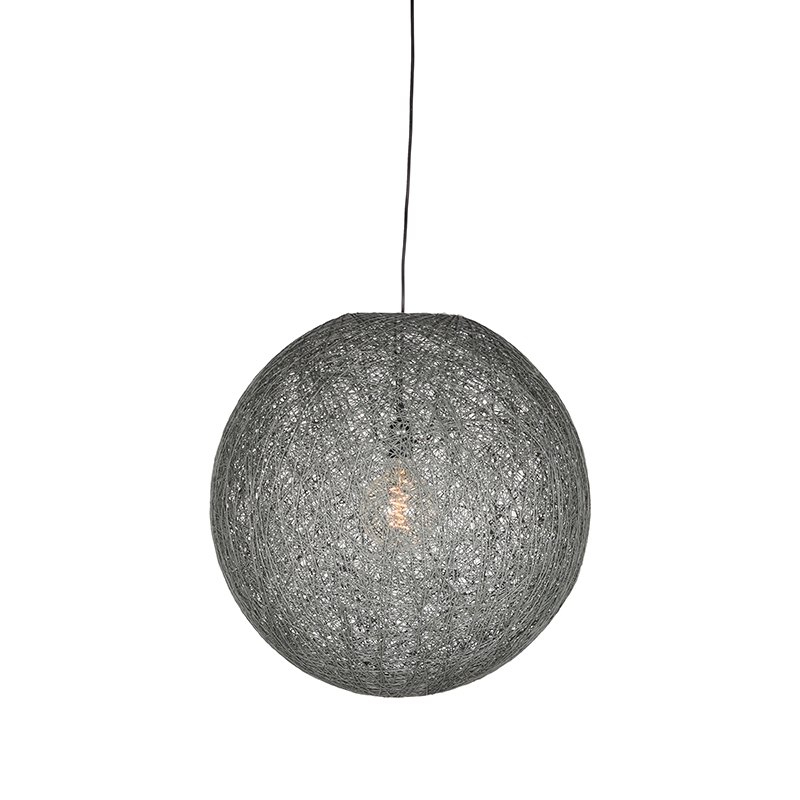 Hanglamp I_Twist - Grijs - - Industrieel - LABEL51