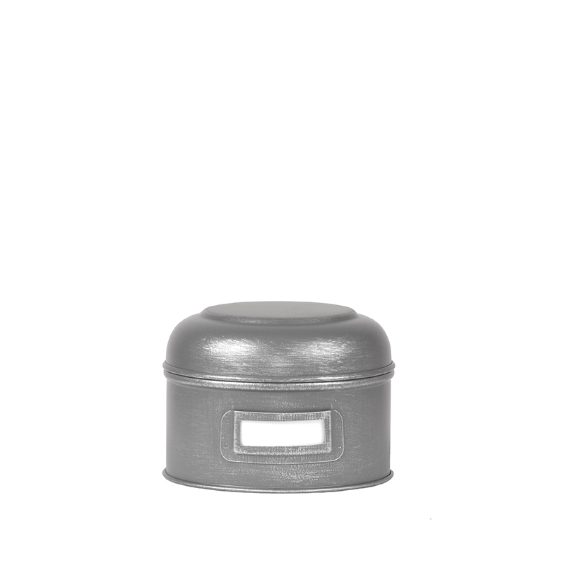 Opbergblik I_Opbergblik - Antiek Grijs - Metaal - Industrieel - LABEL51