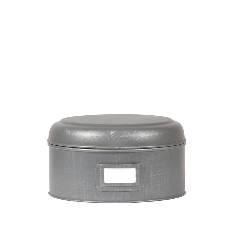 Opbergblik I_Opbergblik - Antiek grijs - Metaal - Industrieel - LABEL51