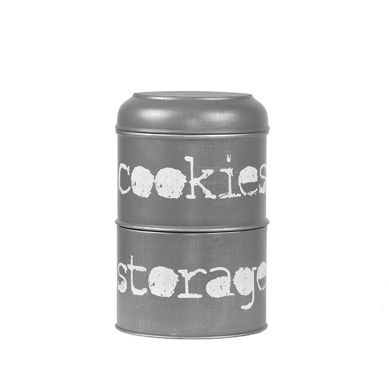 Opbergblik I_Opbergblik - Antiek Grijs - Metaal - Industrieel - LABEL51