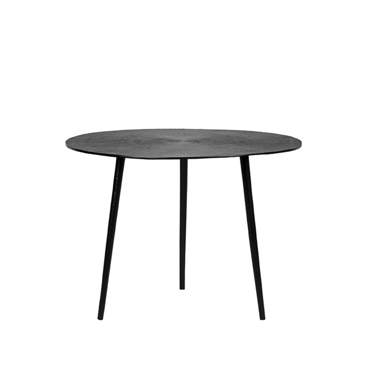 Salontafel I_Nobby - Rond - Zwart - - Modern - LABEL51